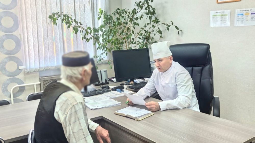 Вчера прошёл очередной приём у главного врача