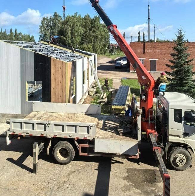 Строительство модульной женской консультации в Балтачевской ЦРБ продолжается