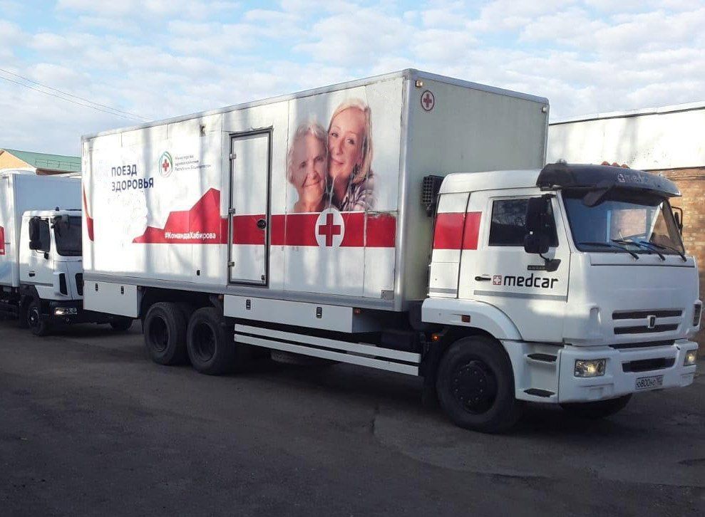 График работы Поезда здоровья
