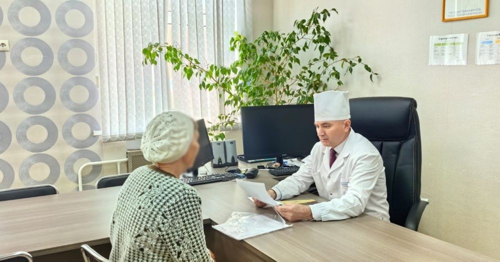 Сегодня прошел очередной прием у главного врача