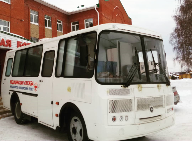 С 18 февраля 2019 года в Балтачевском районе начал работу передвижной медицинский комплекс