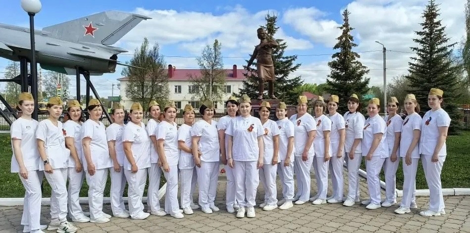Сегодня в честь Дня Победы, состоялся торжественный парад