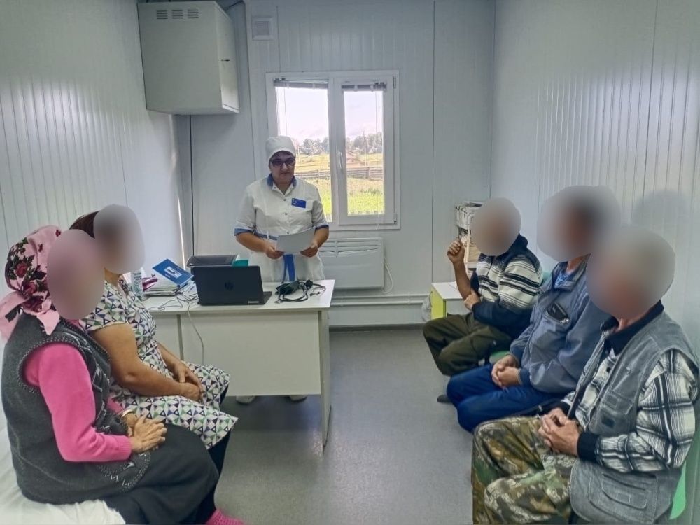 Сегодня в деревнях Нижнекарышево и Норкино Балтачевского района прошли школы здоровья