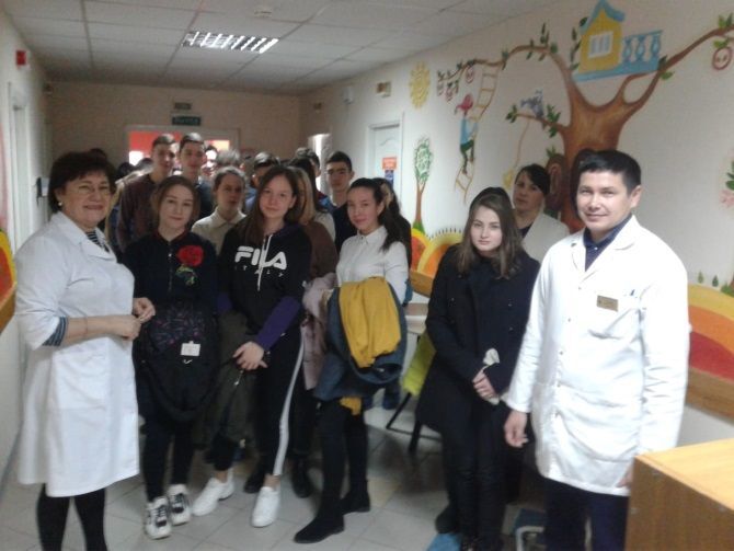 День открытых дверей» для учеников выпускных классов прошёл в Балтачевской ЦРБ 17 апреля 2019 года