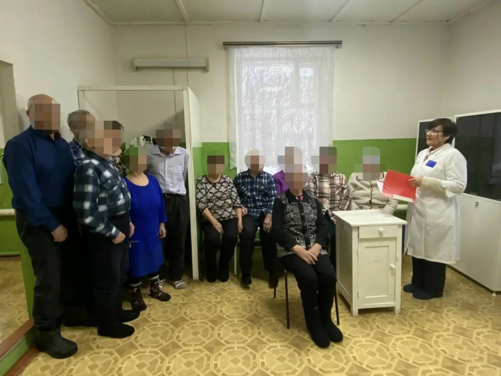 Сегодня в Норкинском ФАПе прошла «Школа здоровья»