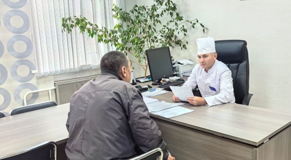 Сегодня главный врач Балтачевской ЦРБ Салават Фаатович провел прием граждан